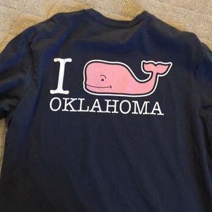 Vineyard vines long sleeve Oklahoma tee